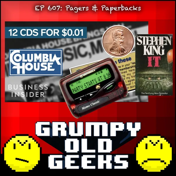 Artwork for 607: Pagers and Paperbacks