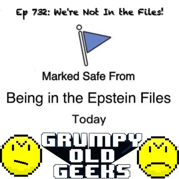 Artwork for 732: We’re Not In the Files!