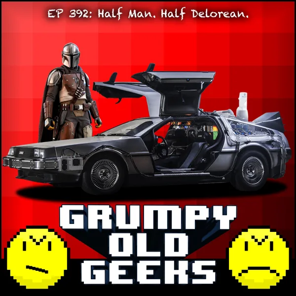 Artwork for 392: Half Man. Half Delorean.