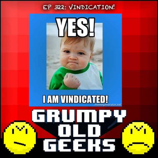 Artwork for 322: VINDICATION!