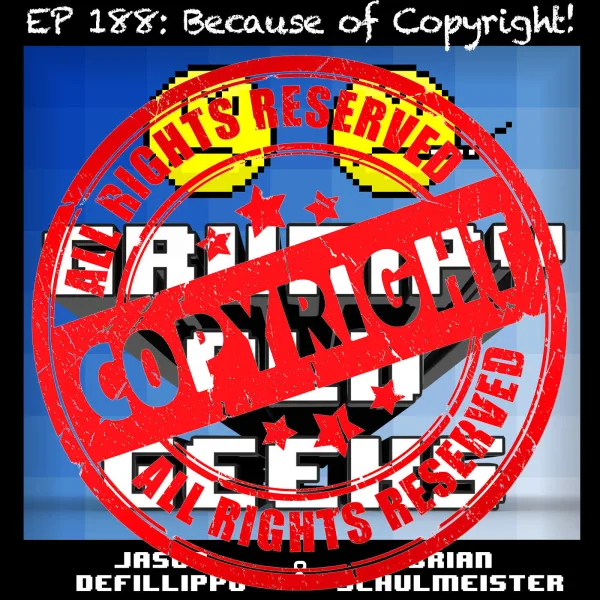 Artwork for 188: Because of Copyright!